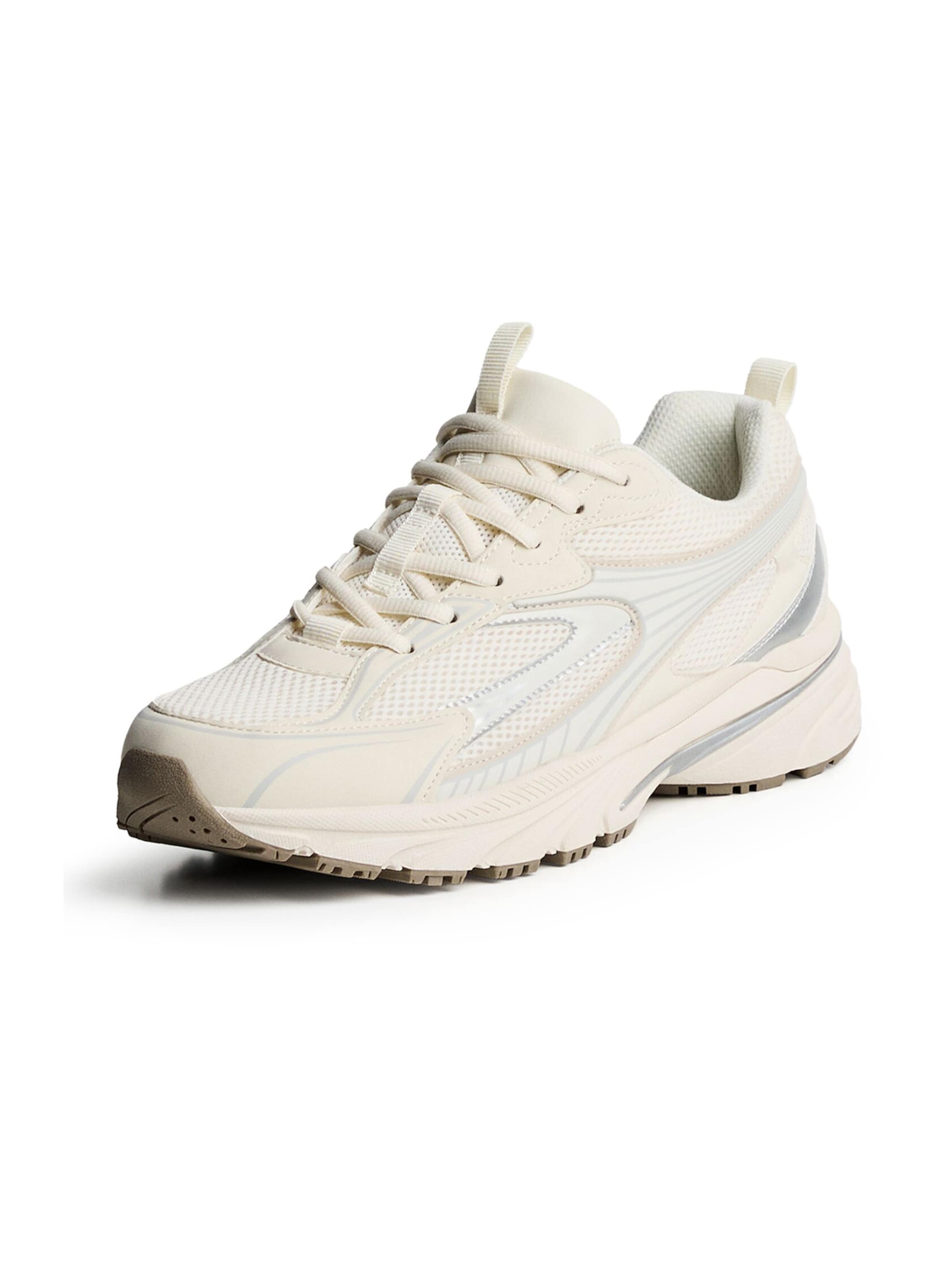 Bershka Sneaker in Weiß: Vorderseite