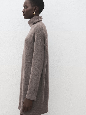 MANGO Kötött ruhák 'TALDOTE' - barna