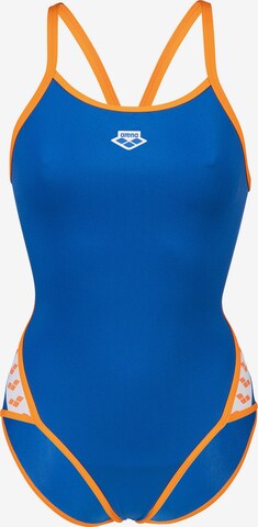ARENA Strój kąpielowy sportowy w kolorze niebieski: przód