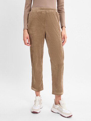 Marie Lund Broek in Beige: voorkant