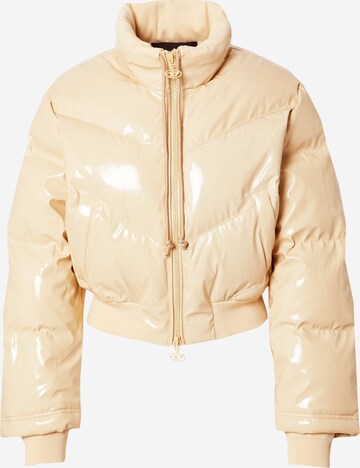 DIESEL Winter Jacket 'CREMA' in Beige: front