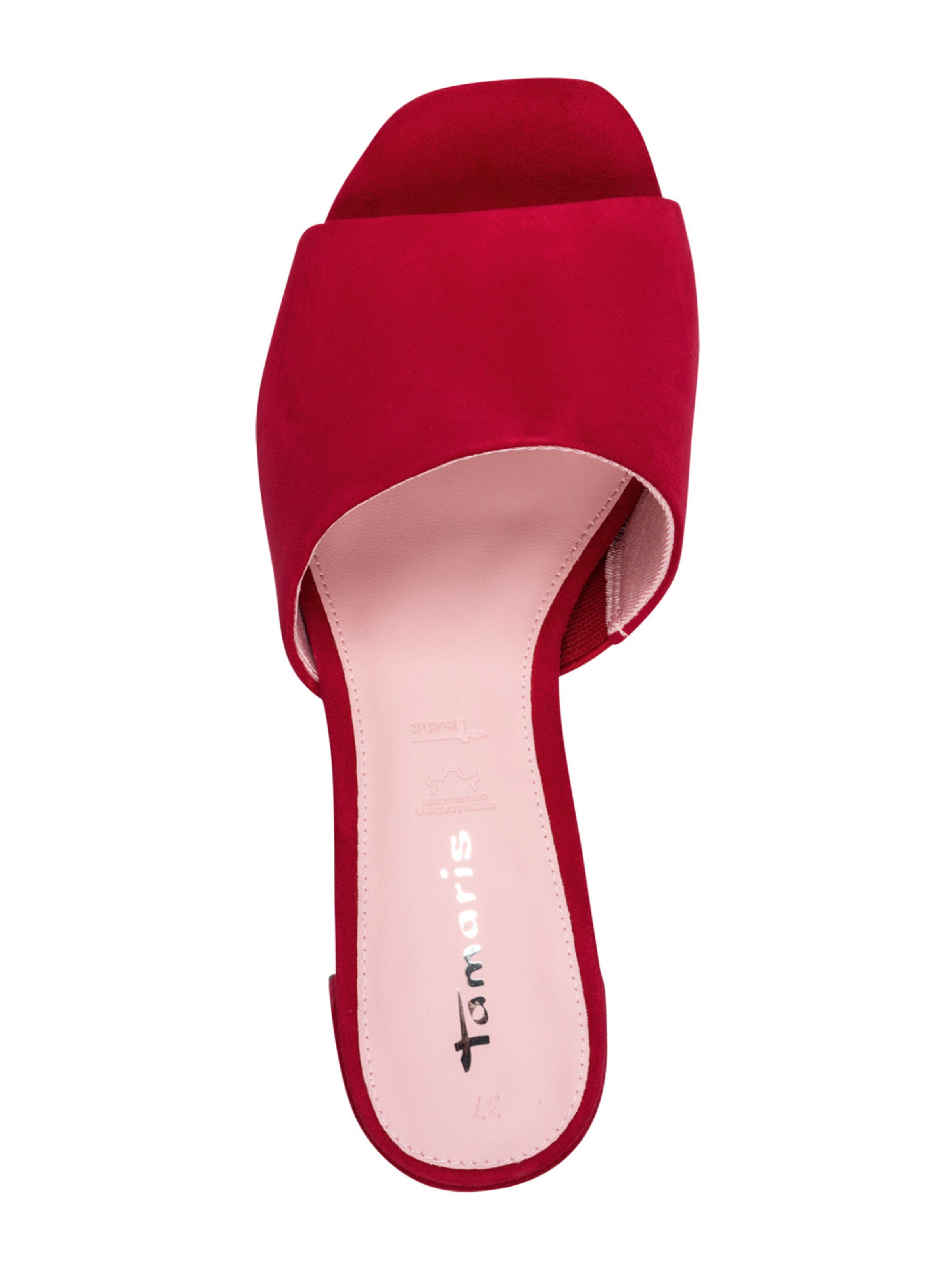 Tamaris Nizki natikači | rdeča barva