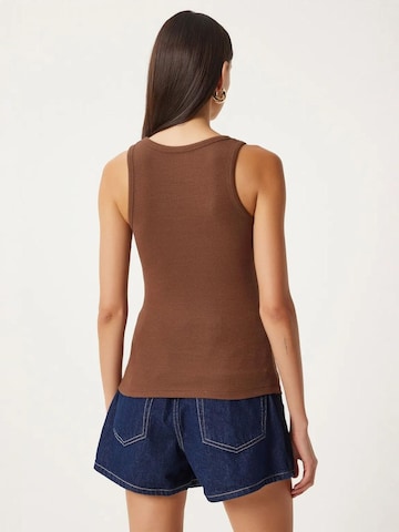 Happiness İstanbul - Top 'Tanktops & Camis' em castanho