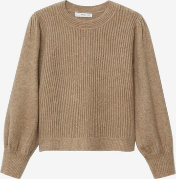MANGO Sweater 'Maon' in Brown: front