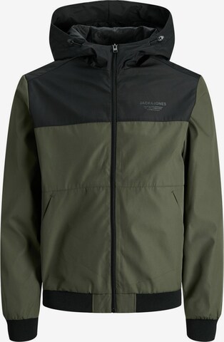 Veste mi-saison JACK & JONES en vert : devant