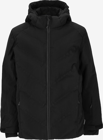 Whistler Athletic Jacket 'Freeride' in Black: front