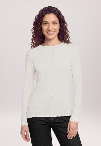 Cartoon Shirt in Beige: front