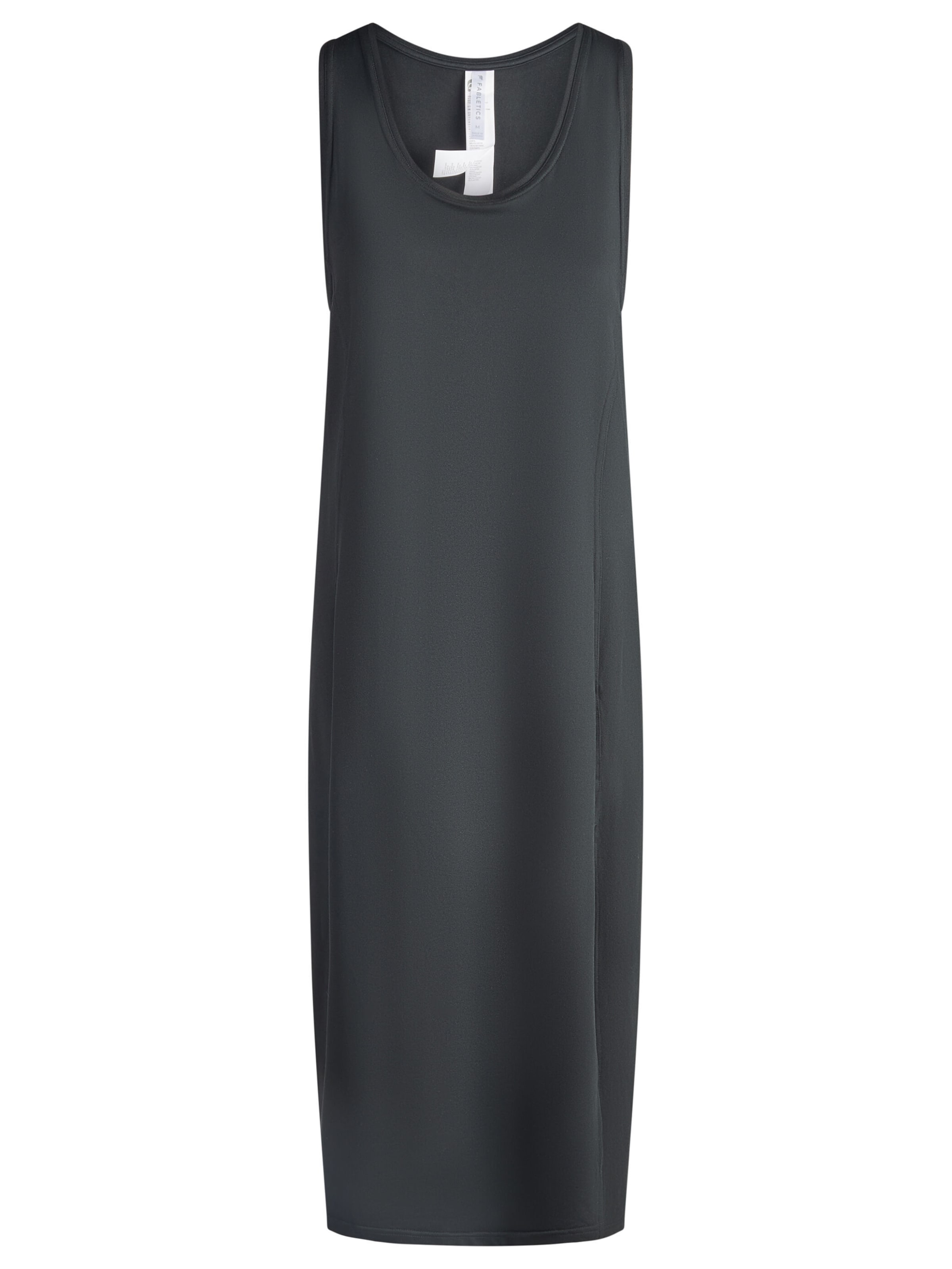 Fabletics Kleid 'JERSEY MIDI DRESS' in Schwarz: Vorderseite