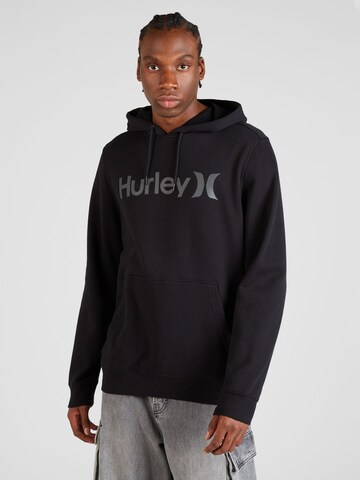 Hurley Sportsweatshirt in Schwarz: Vorderseite