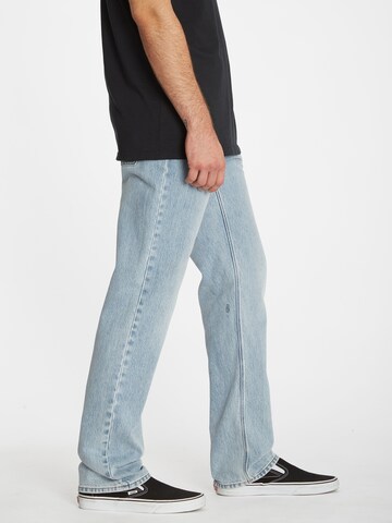 Volcom Regular Jeans 'Solver' in Blauw