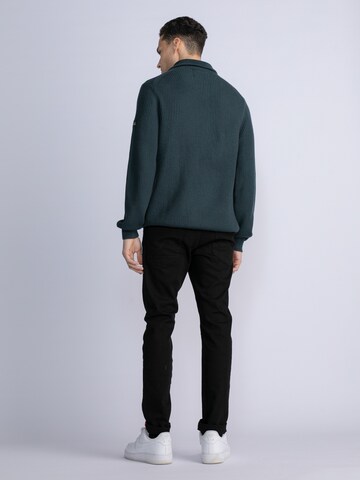 Petrol Industries Pullover 'Vernon' in Blau