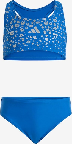 Maillot de bain de sport ADIDAS SPORTSWEAR en bleu : devant