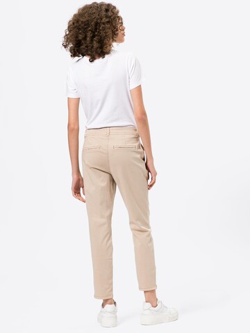 TOM TAILOR Slimfit Broek in Beige