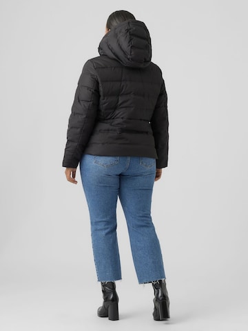 Vero Moda Curve Winterjacke in Schwarz