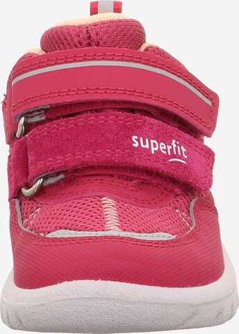 SUPERFIT - Sapatilhas 'SPORT7 MINI' em vermelho