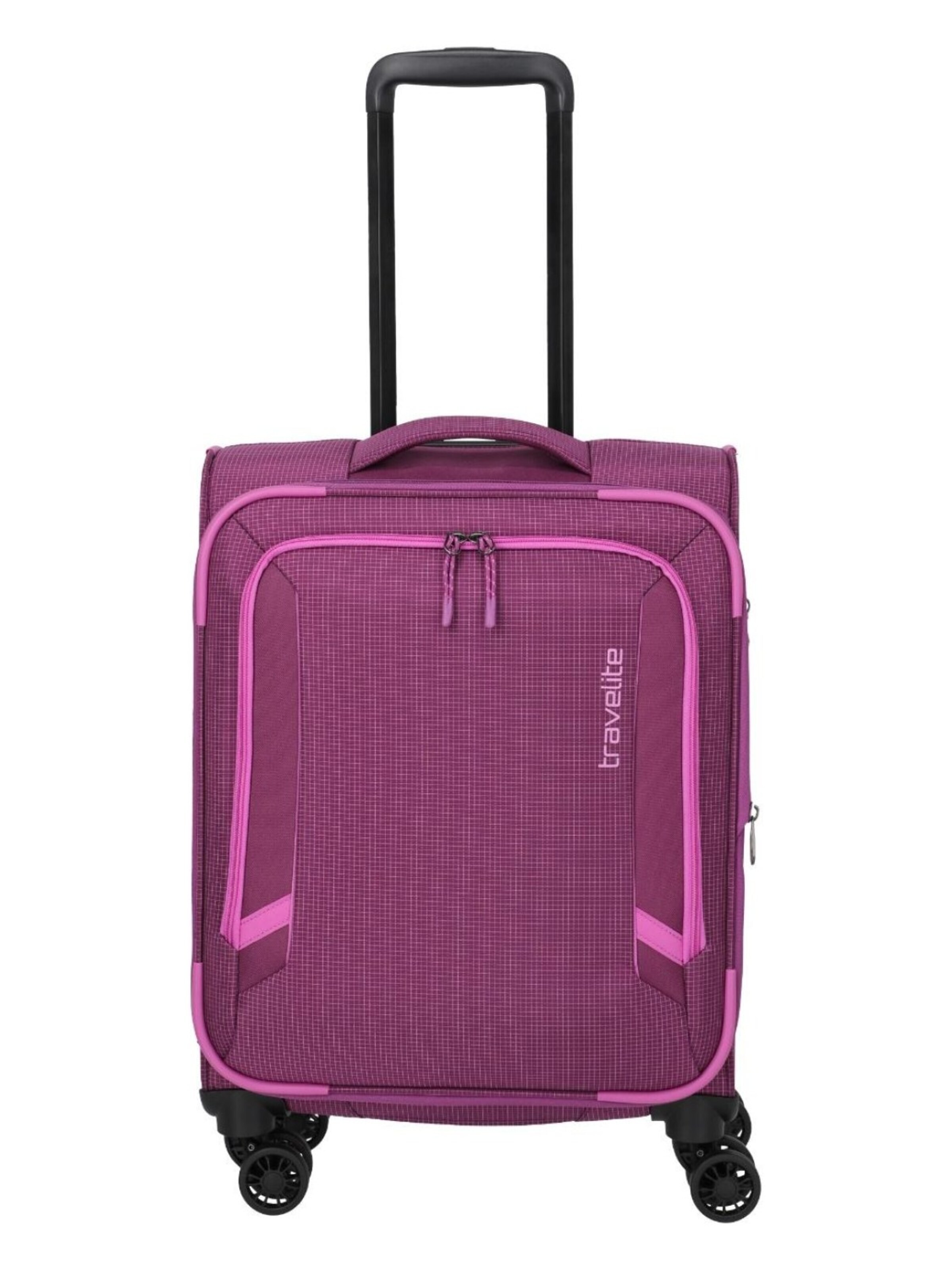 TRAVELITE Kufr – pink: přední strana