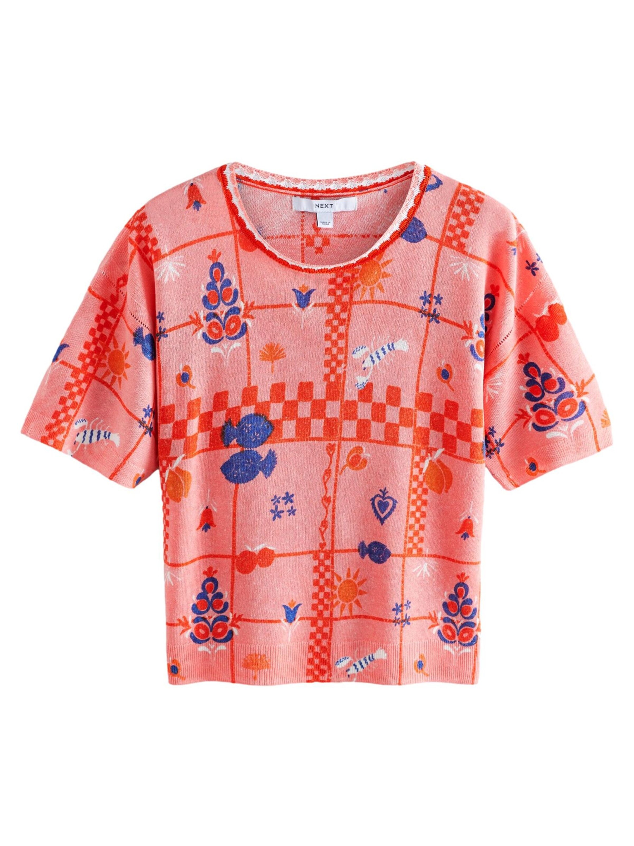 Next Tričko – červená: přední strana