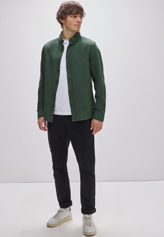 Street One MEN Slim fit Button Up Shirt in Green