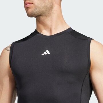 ADIDAS PERFORMANCE Λειτουργικό μπλουζάκι σε μαύρο