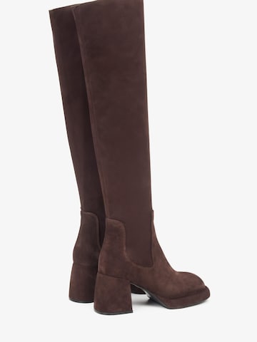 Estro Overknees '53-730-16'‌‌‌‌‌‌‌ in Braun