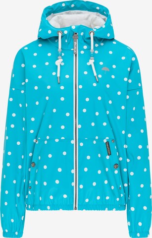 Schmuddelwedda Between-season jacket in Blue: front