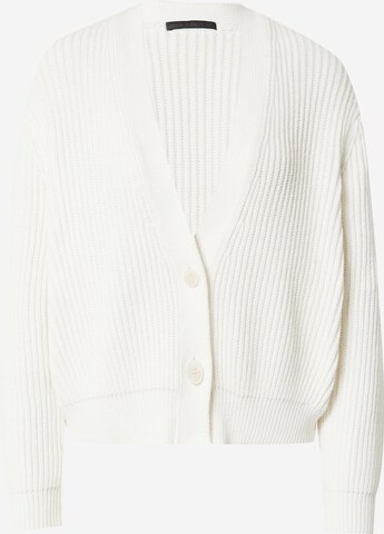 DRYKORN Knit cardigan 'SONTJE' in White: front