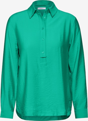 CECIL Bluse in Grün: Vorderseite