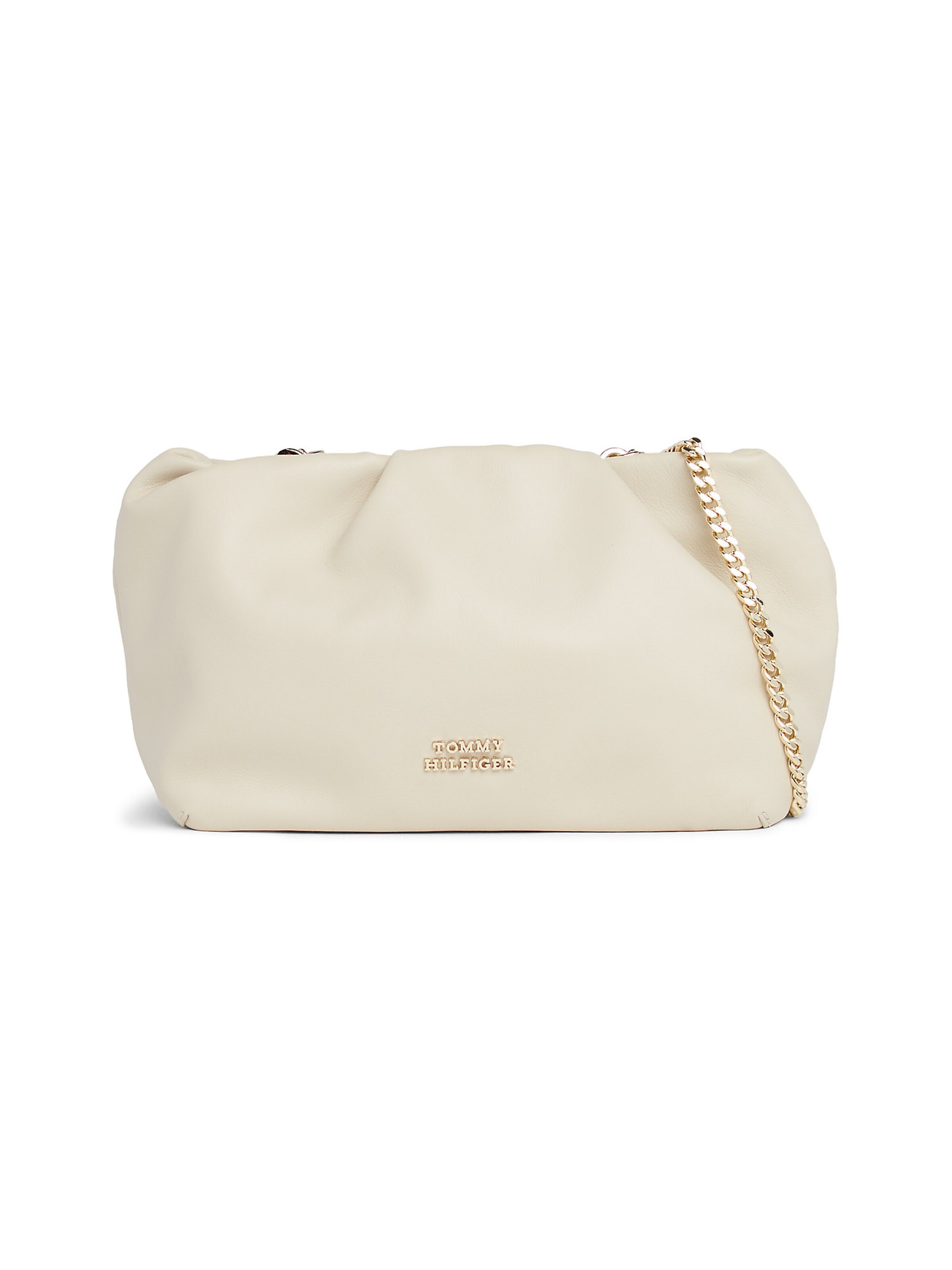 TOMMY HILFIGER Torba na ramię 'LUXE' w kolorze beżowy