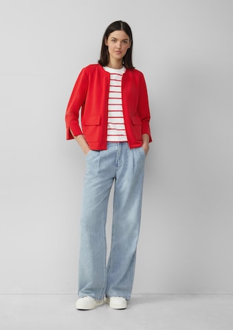 s.Oliver Sweatjacke in Rot