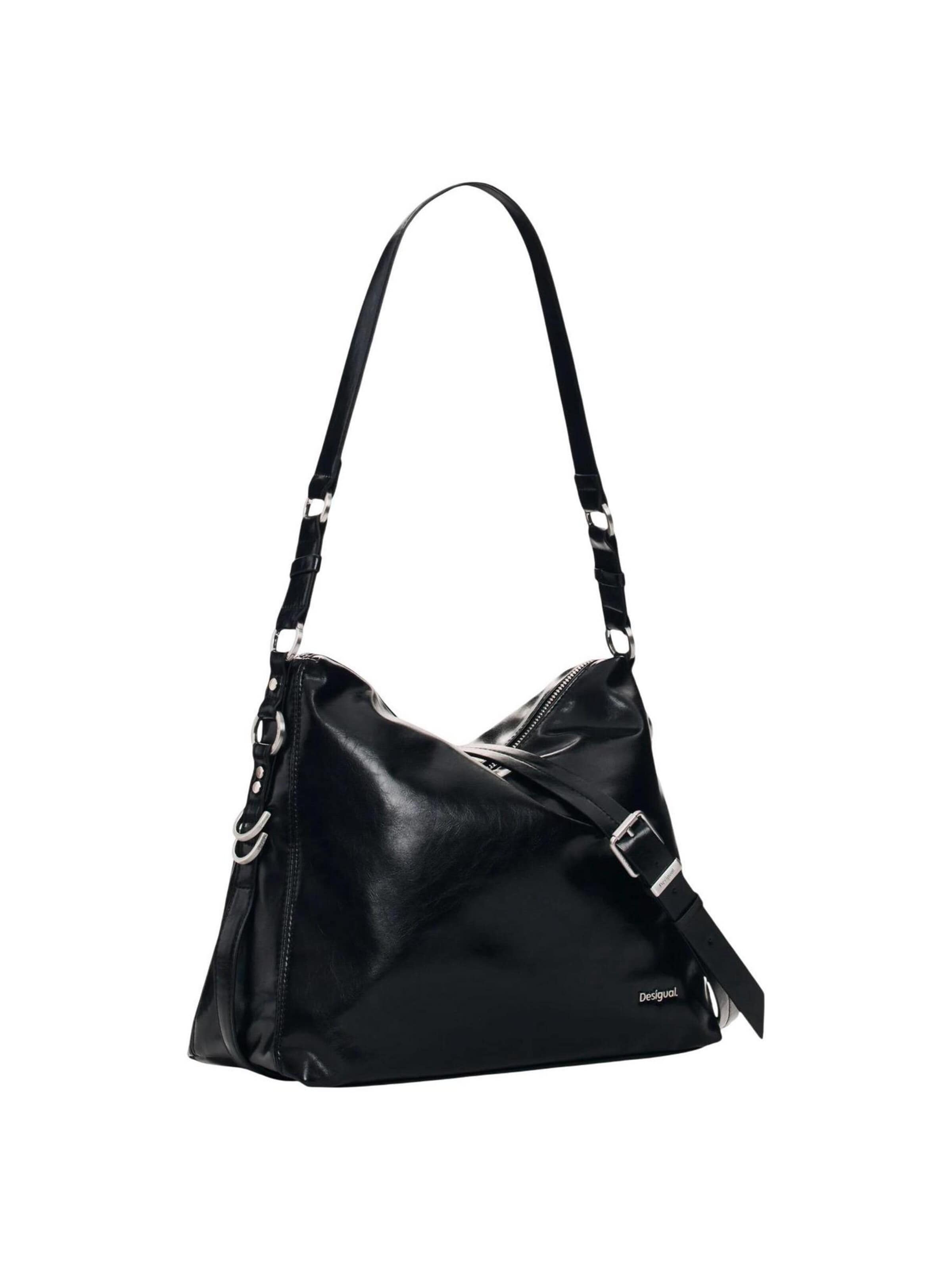 Desigual - Bolso de hombro 'NEXUS LUMA' en negro