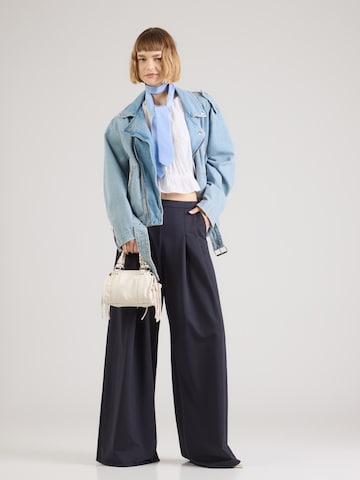 MM by Max Mara Wide leg Veckad byxa 'VONGOLA' i blå
