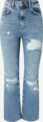 NA-KD Loose fit Jeans in Blue: front