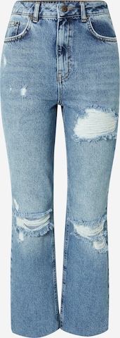 NA-KD Loosefit Jeans in Blau: predná strana