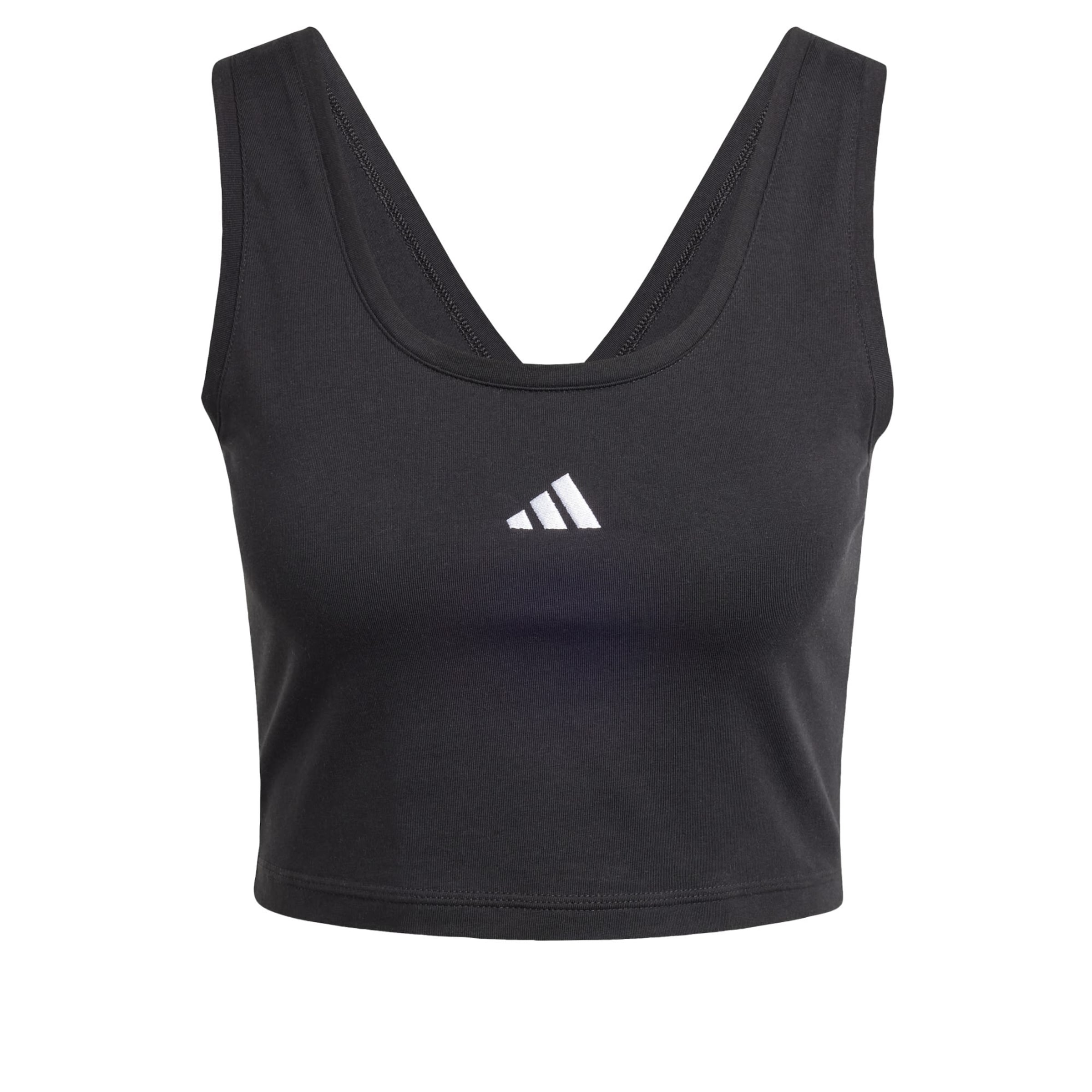 Haut de sport 'Essentials' ADIDAS SPORTSWEAR en noir : devant