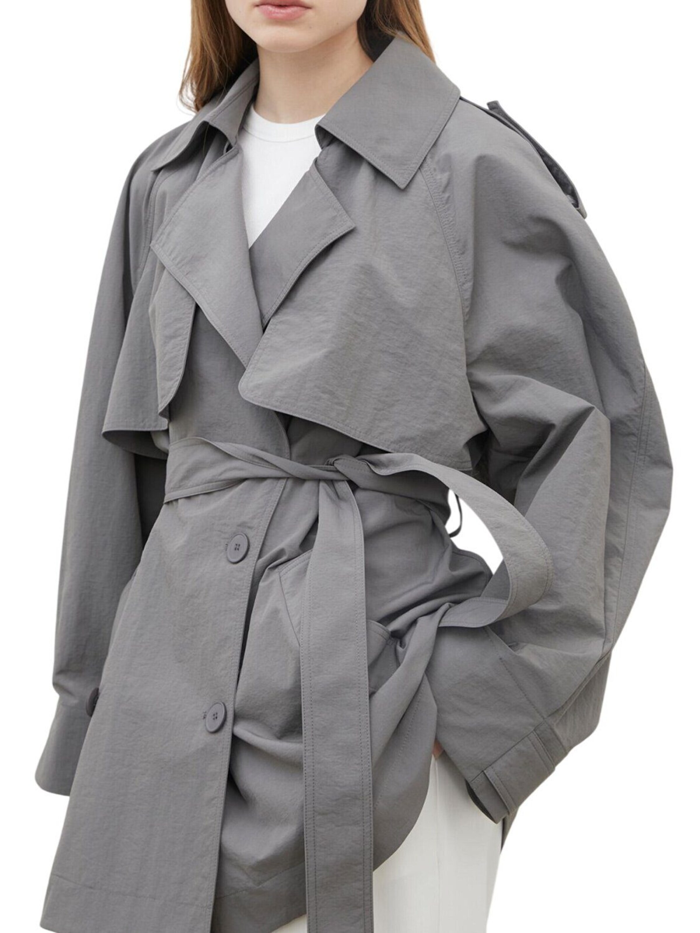 MANUKA Winter Jacket in Grey