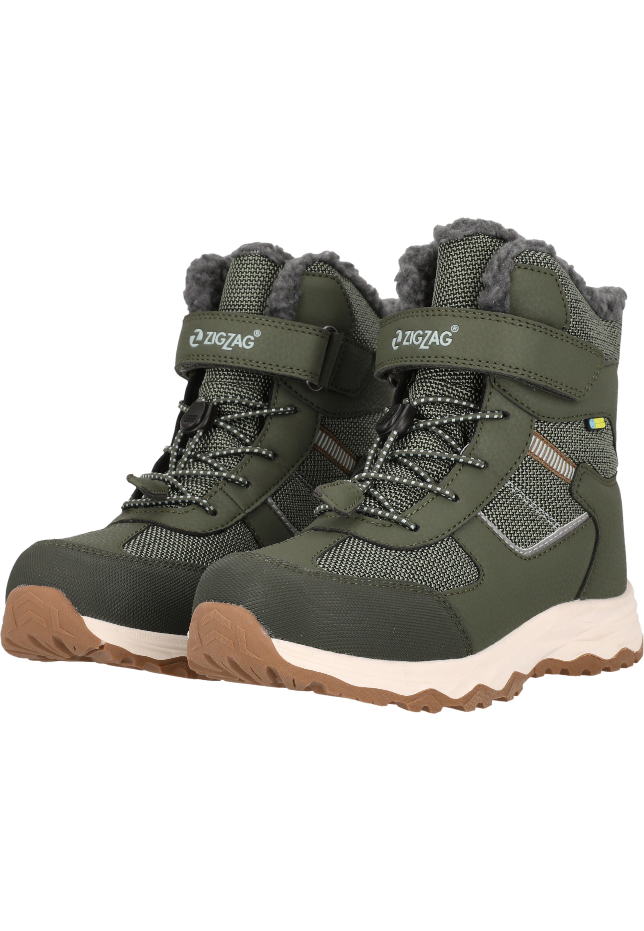 ZigZag Snowboots 'Balful' in Groen