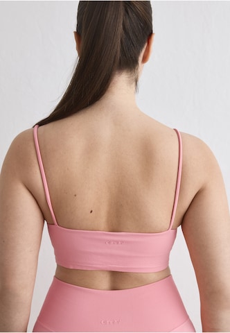Aim'n Bustier Sport-BH in Pink