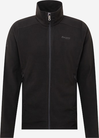 Bergans Athletic Fleece Jacket 'Finnsnes' in Black: front