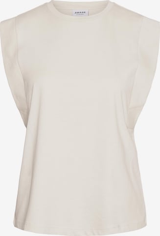 VERO MODA Top in Beige: voorkant