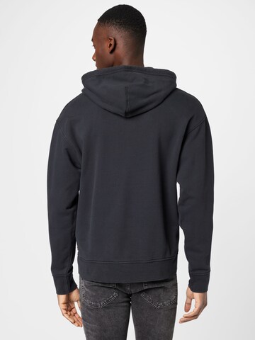 LEVI'S ® - Regular Fit Sweatshirt 'Relaxed Graphic Hoodie' em preto