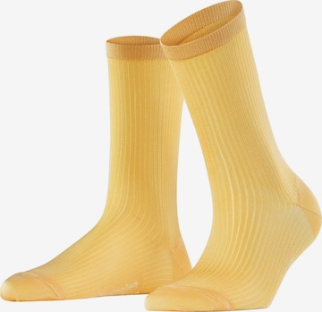 BURLINGTON Socks 'Princess Street' in Yellow: front