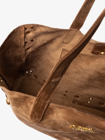 Shopper 'Tatiana' di Secret Pon Pon in beige