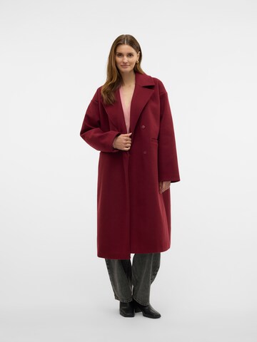 Manteau mi-saison 'VMCorrie' VERO MODA en rouge