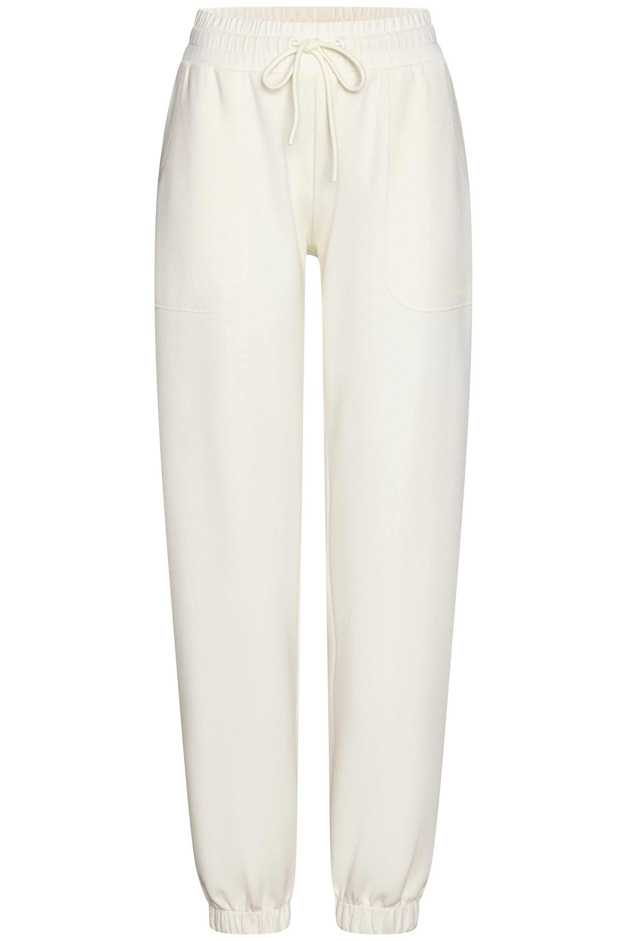 Copenhagen Studios Štandardný strih Nohavice - Biela: predná strana