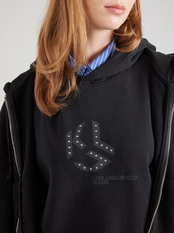 KARL LAGERFELD JEANS Sweatshirt i svart