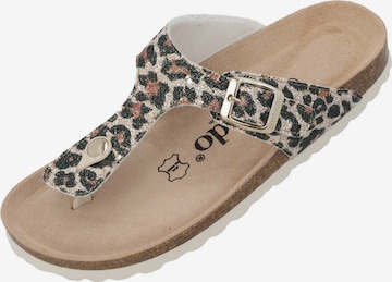 Palado Zehentrenner 'Kos Wild' in Beige: Vorderseite