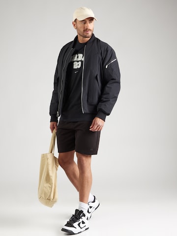Tricou de la Jordan pe negru
