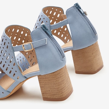 LASCANA Sandals in Blue