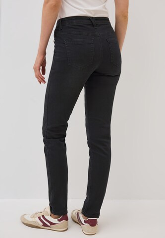 CECIL Regular Jeans in Schwarz