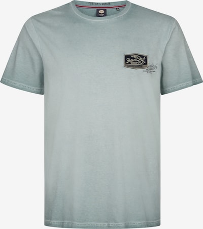 Petrol Industries Paita 'Classic' värissä khaki / pastellinvihreä / musta, Tuotenäkymä